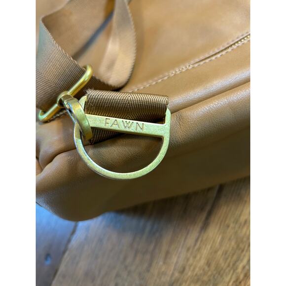 Fawn Design The Original Diaper Bag Convertible Backpack Brush Gold Hardware - Picture 9 of 10